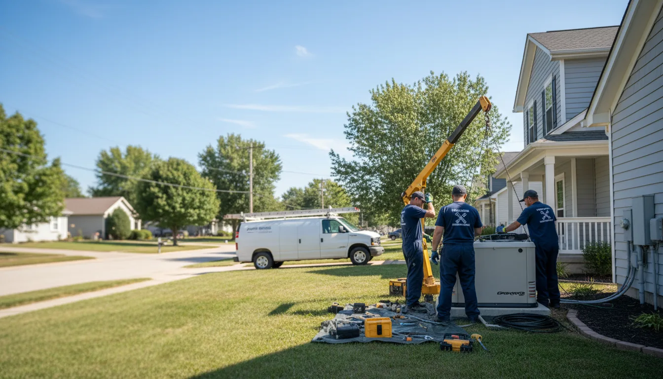 Generator Installation in Cedar, IA near me
